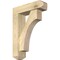 Ekena Millwork Westlake Craftsman Rough Sawn Bracket w/ Offset Brace, Douglas Fir, 6"W x 20"D x 28"H BKT0604X20X28WTL04RDF - alternate 1